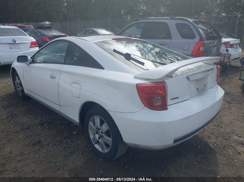 2003 Toyota Celica Gt VIN: JTDDR32T330162404 Lot: 39404012