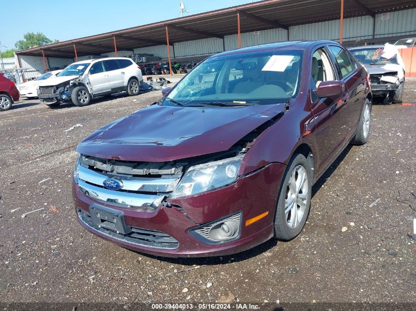 2012 Ford Fusion Se VIN: 3FAHP0HG4CR361953 Lot: 39404013