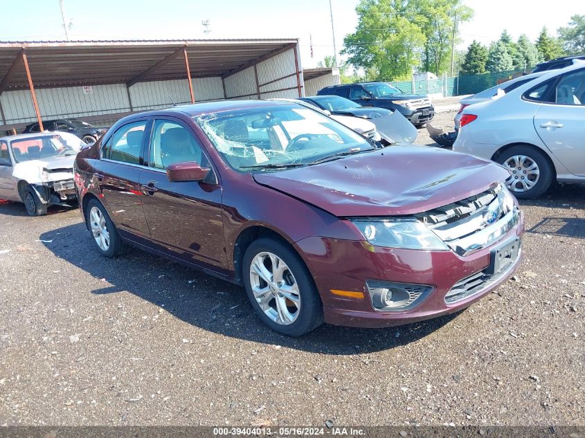 2012 Ford Fusion Se VIN: 3FAHP0HG4CR361953 Lot: 39404013