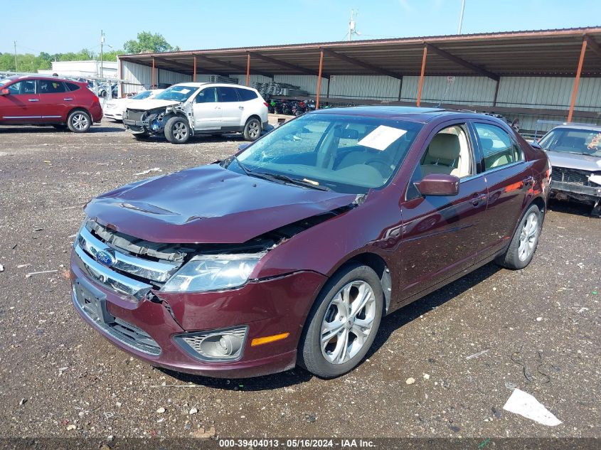 2012 Ford Fusion Se VIN: 3FAHP0HG4CR361953 Lot: 39404013