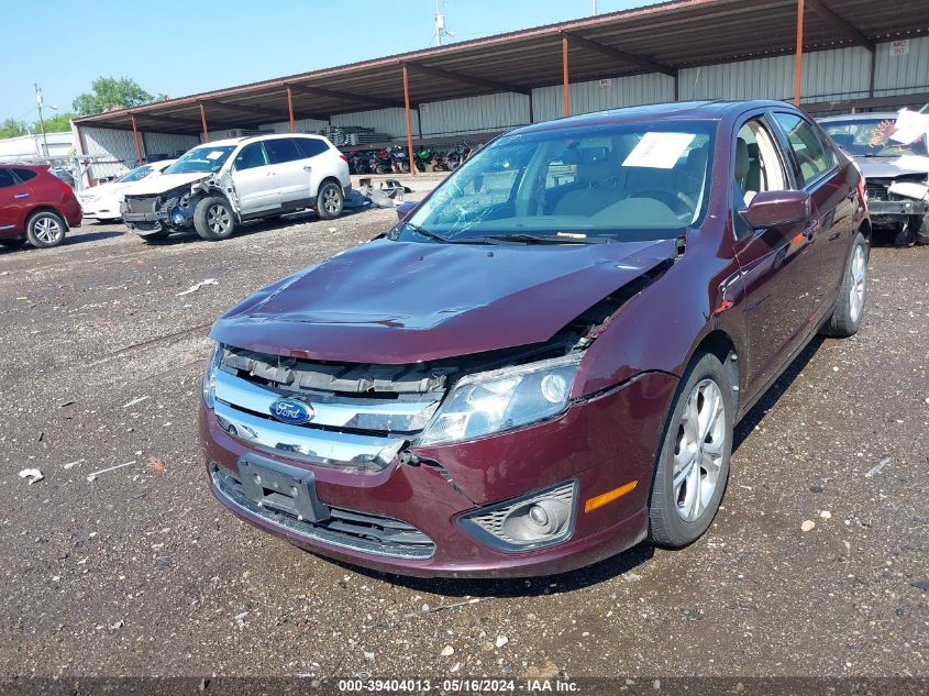 2012 Ford Fusion Se VIN: 3FAHP0HG4CR361953 Lot: 39404013