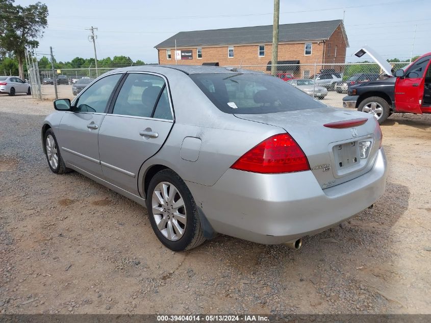 2007 Honda Accord 3.0 Ex VIN: 1HGCM66517A001512 Lot: 39404014