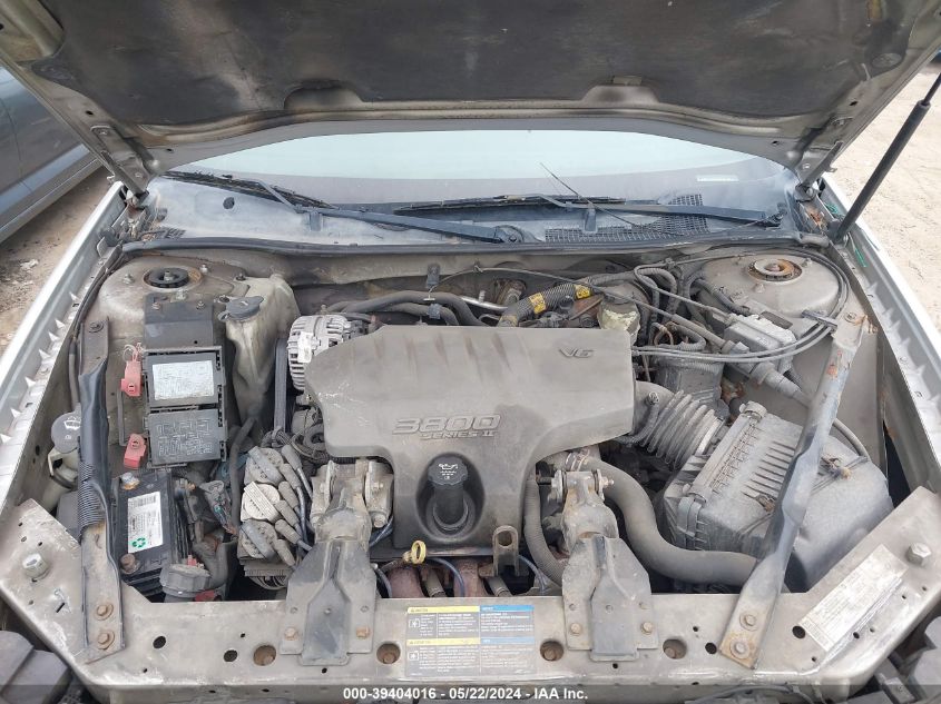 2005 Chevrolet Impala Ls VIN: 2G1WH55K659351978 Lot: 39404016