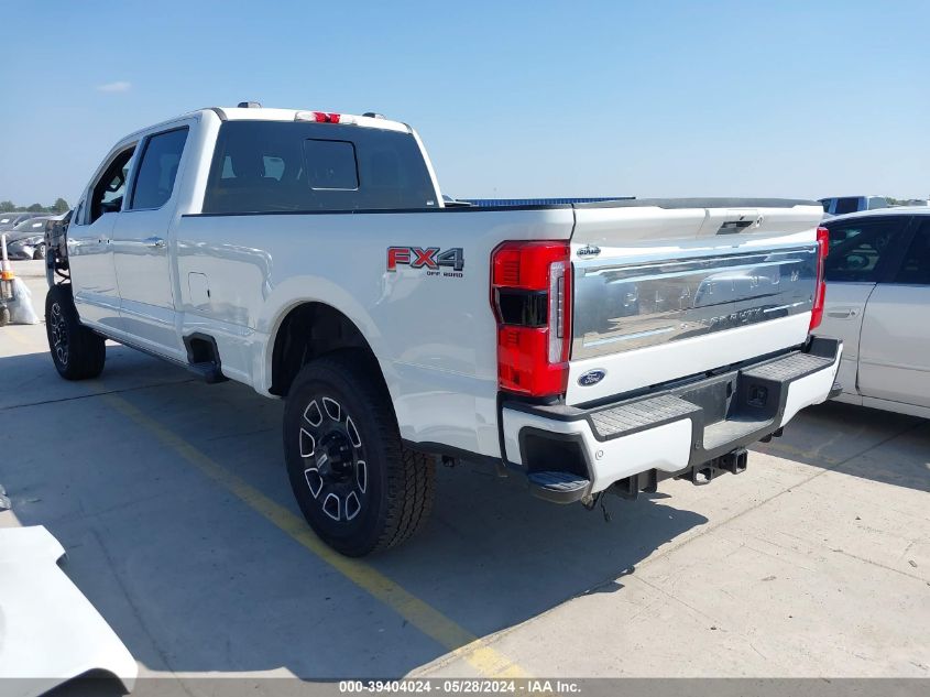 2024 Ford F-350 Platinum VIN: 1FT8W3BT7REC29995 Lot: 39404024