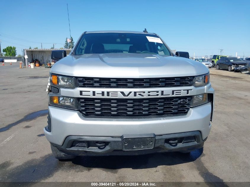 2022 Chevrolet Silverado 1500 Ltd 4Wd Standard Bed Custom VIN: 3GCPYBEK5NG145969 Lot: 39404121