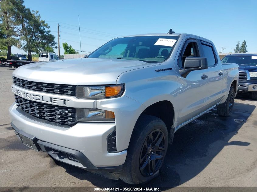 2022 Chevrolet Silverado 1500 Ltd 4Wd Standard Bed Custom VIN: 3GCPYBEK5NG145969 Lot: 39404121