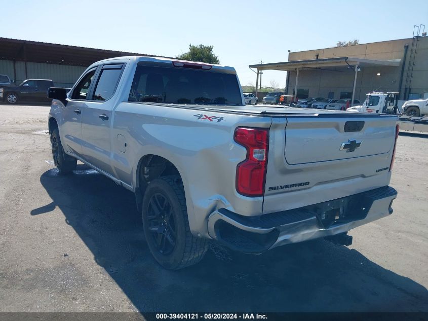 2022 Chevrolet Silverado 1500 Ltd 4Wd Standard Bed Custom VIN: 3GCPYBEK5NG145969 Lot: 39404121