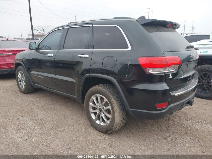 2014 Jeep Grand Cherokee Limited VIN: 1C4RJEBTXEC138613 Lot: 39404122