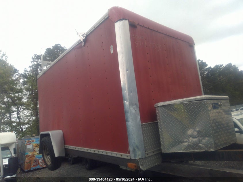 1999 HOMEMADE CARGO TRAILER 6X12