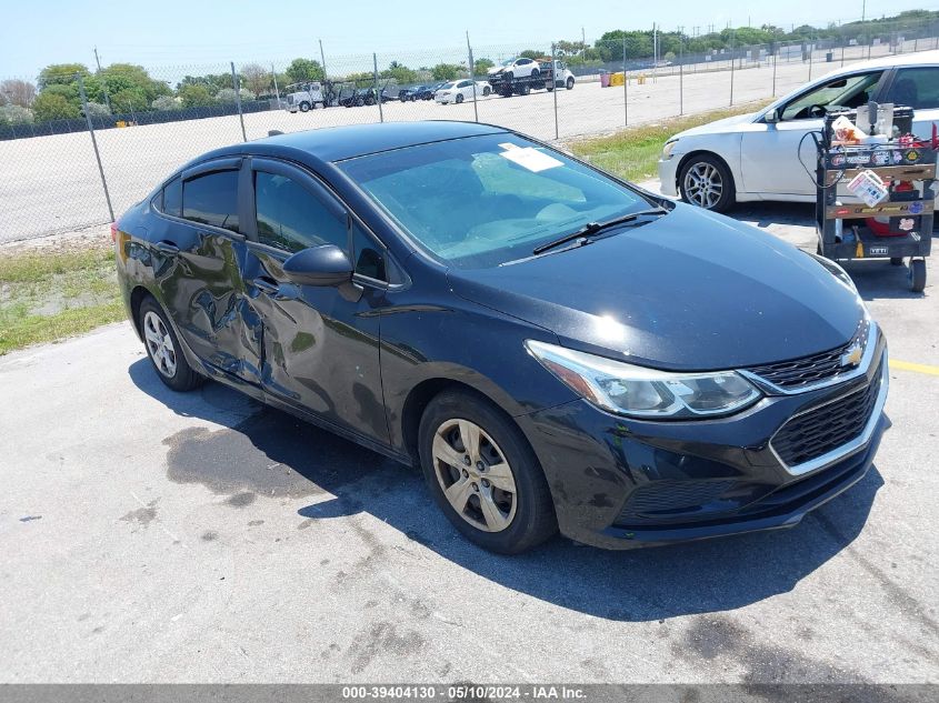 2017 Chevrolet Cruze Ls Auto VIN: 1G1BC5SM9H7244593 Lot: 39404130