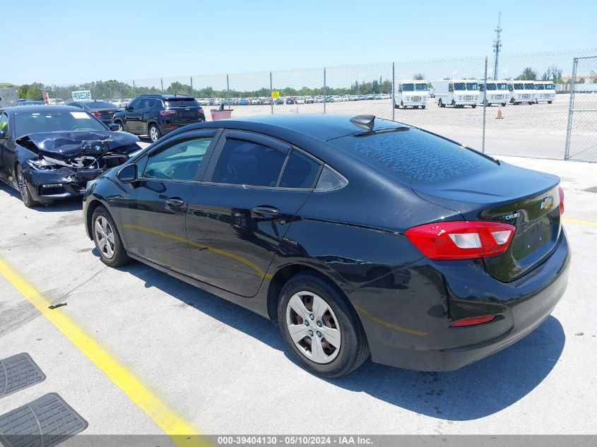 2017 Chevrolet Cruze Ls Auto VIN: 1G1BC5SM9H7244593 Lot: 39404130