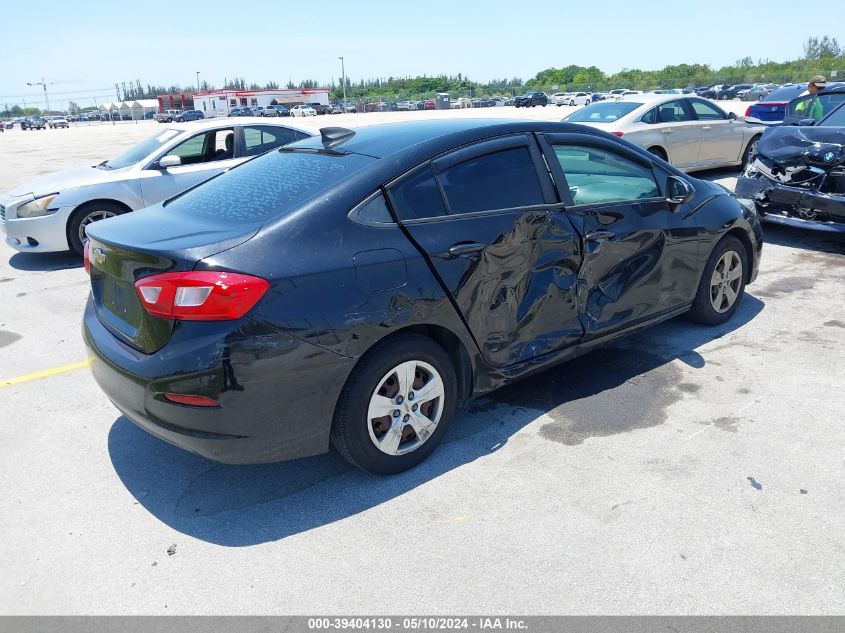 2017 Chevrolet Cruze Ls Auto VIN: 1G1BC5SM9H7244593 Lot: 39404130