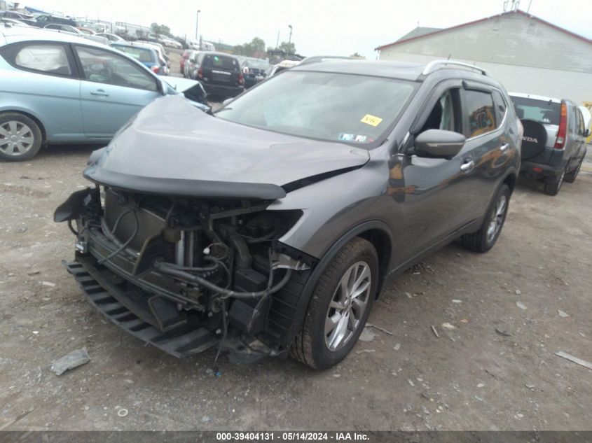 2015 Nissan Rogue Sl VIN: 5N1AT2MV6FC901857 Lot: 39404131