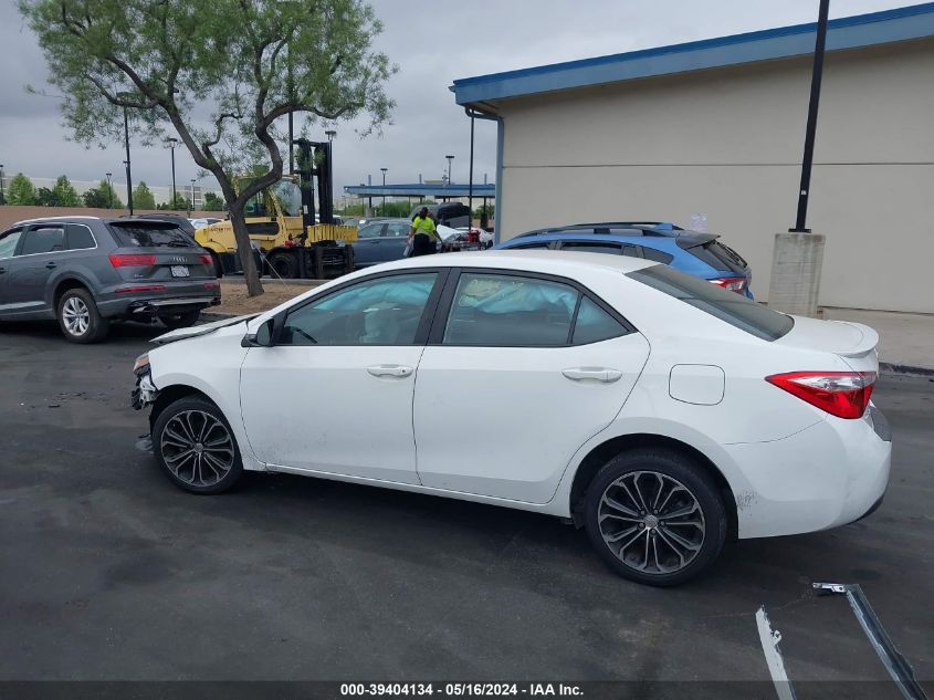 2016 Toyota Corolla S Plus VIN: 5YFBURHE9GP480251 Lot: 39404134