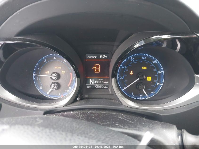 2016 Toyota Corolla S Plus VIN: 5YFBURHE9GP480251 Lot: 39404134