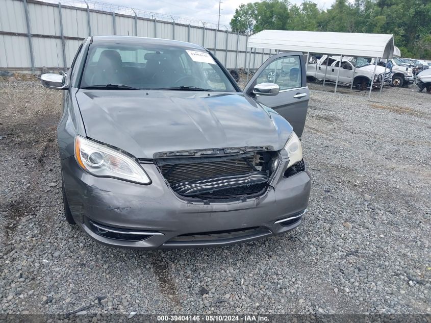 2013 Chrysler 200 Limited VIN: 1C3CCBCG1DN649537 Lot: 39404146