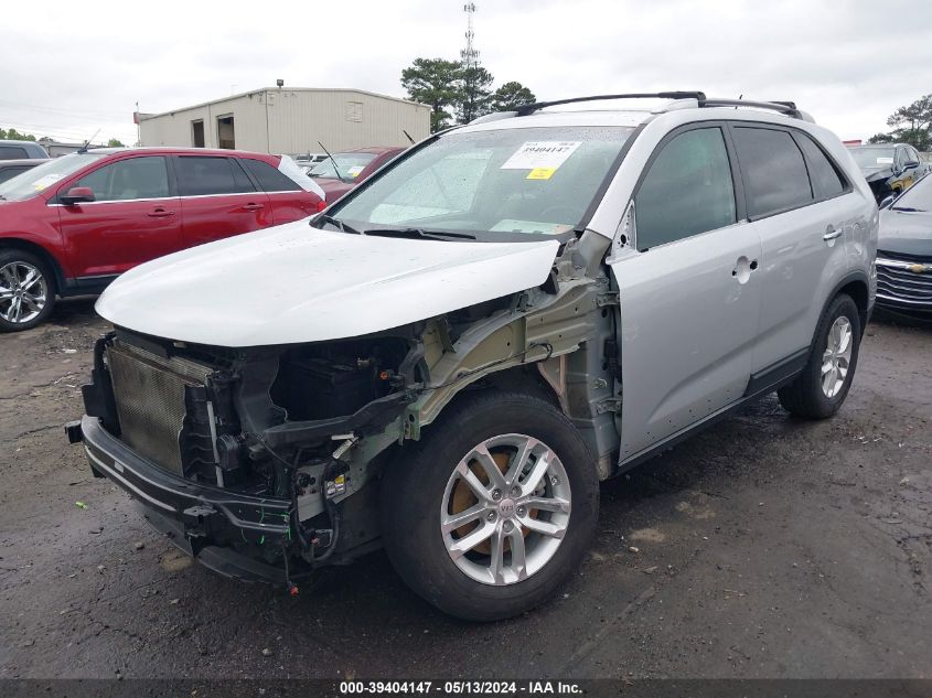 2014 Kia Sorento Lx VIN: 5XYKT4A6XEG489874 Lot: 39404147