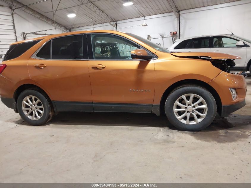 2018 Chevrolet Equinox Lt VIN: 2GNAXSEV8J6201631 Lot: 39404153