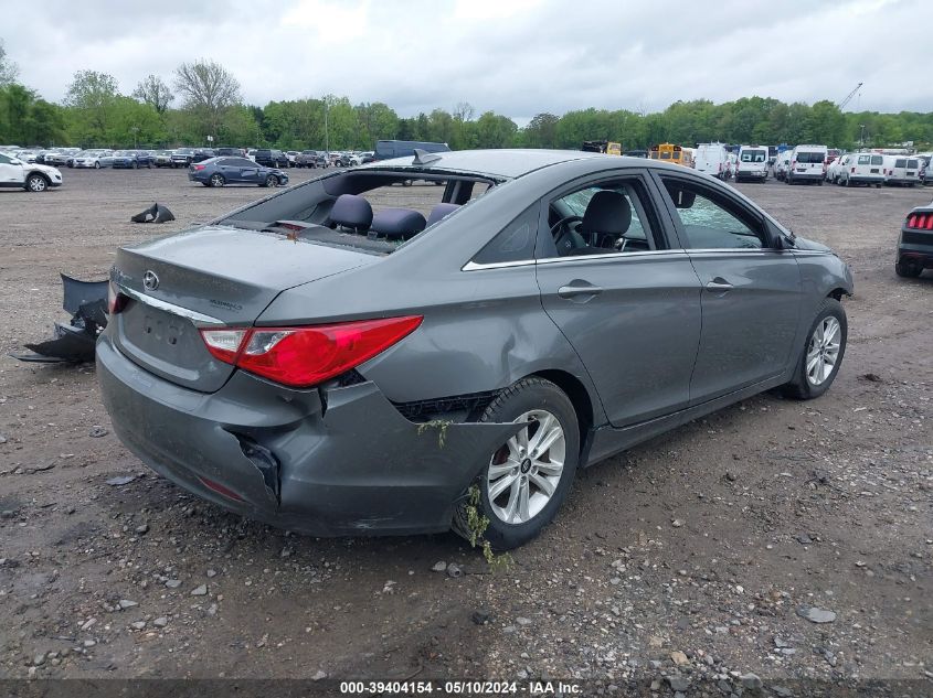 2012 Hyundai Sonata Gls VIN: 5NPEB4AC7CH448260 Lot: 39404154