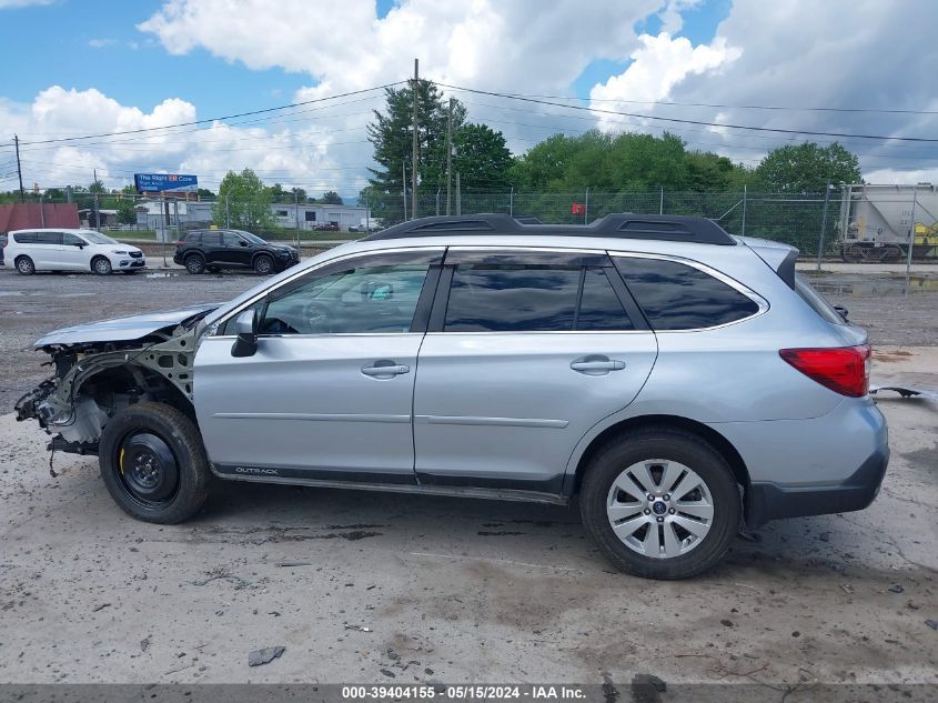 2019 Subaru Outback 2.5I Premium VIN: 4S4BSAFC1K3210629 Lot: 39404155