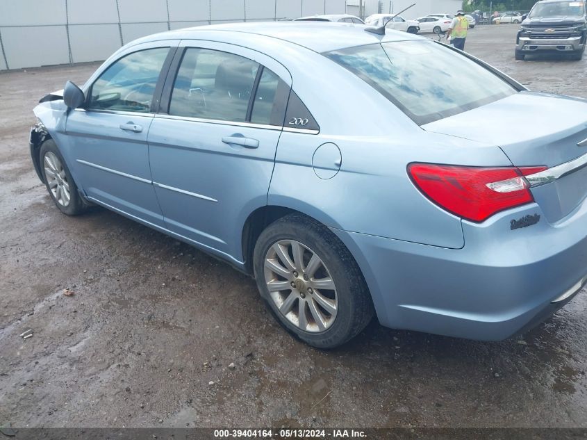 2012 Chrysler 200 Touring VIN: 1C3CCBBB6CN205025 Lot: 39404164