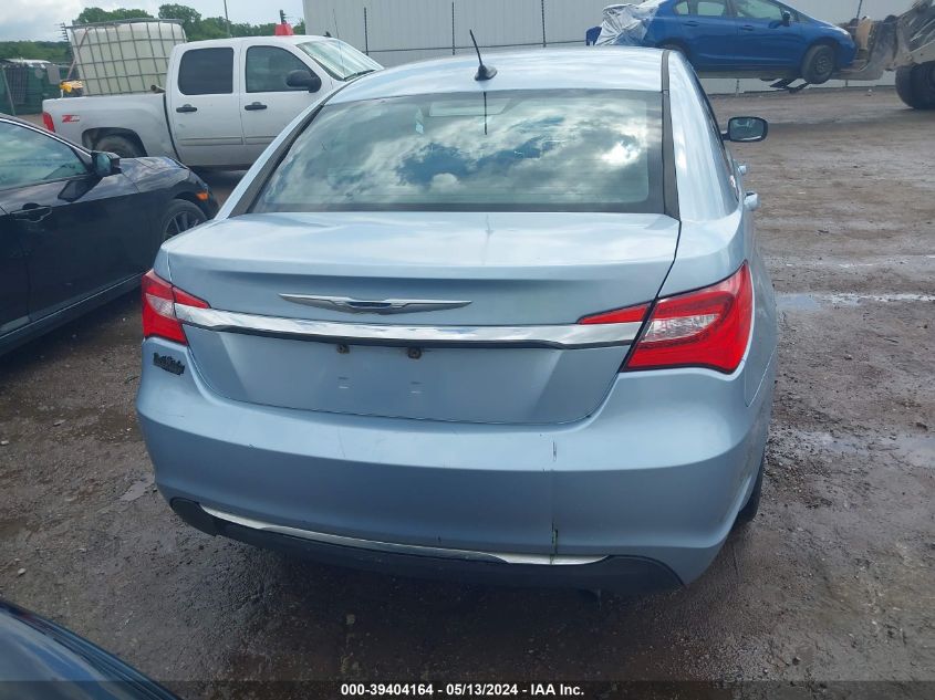 2012 Chrysler 200 Touring VIN: 1C3CCBBB6CN205025 Lot: 39404164
