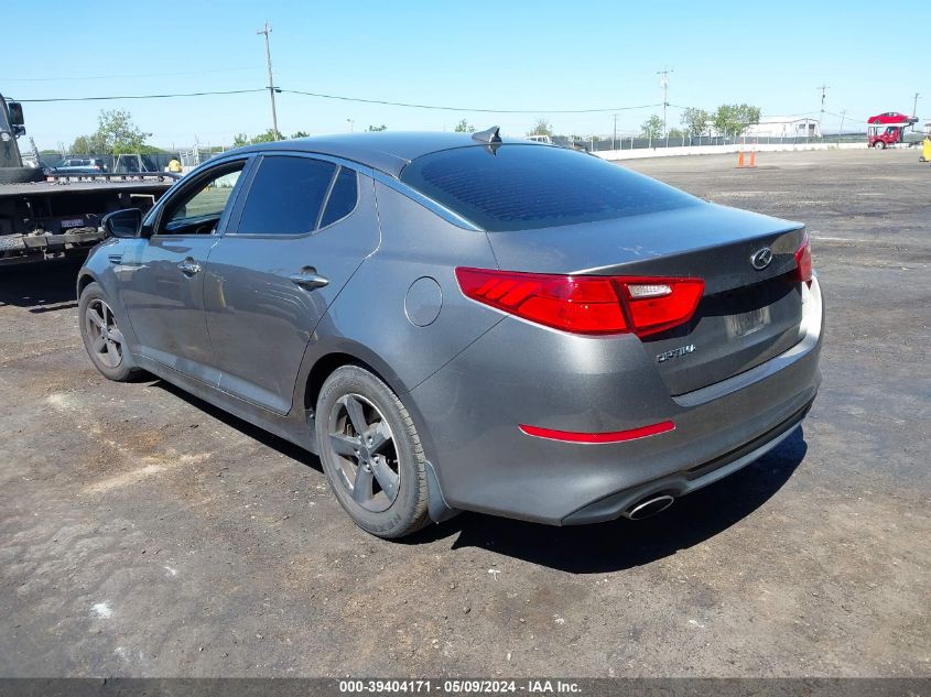 2014 KIA OPTIMA LX - 5XXGM4A75EG278520