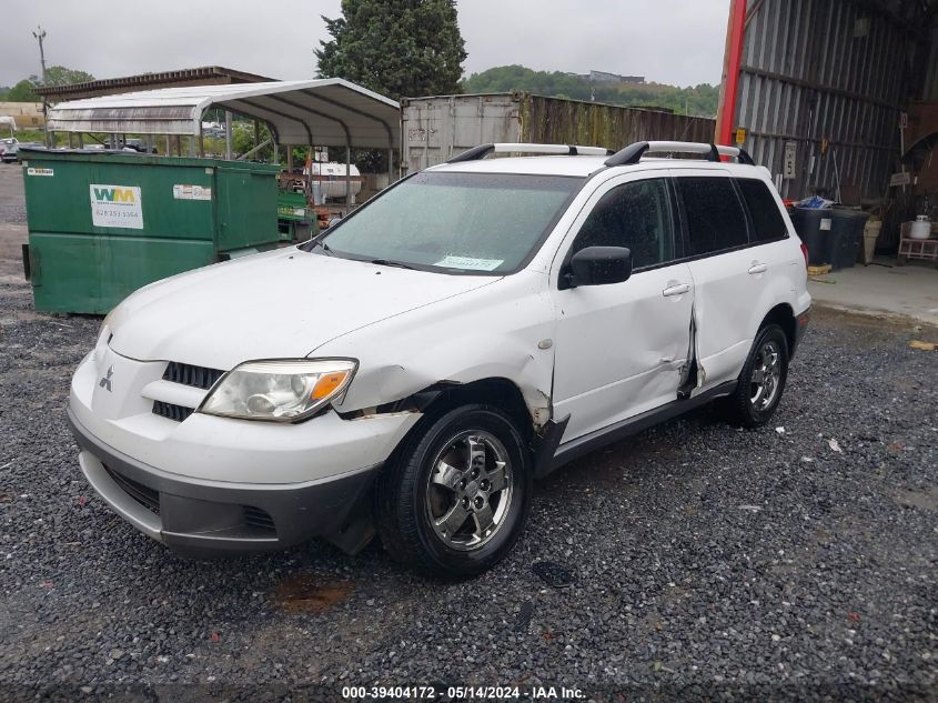 2006 Mitsubishi Outlander Ls VIN: JA4LZ31F16U028506 Lot: 39404172