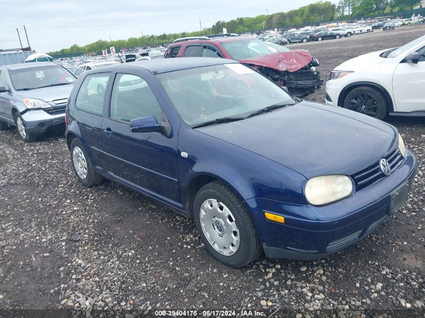 2004 Volkswagen Golf Gl VIN: 9BWBL61J844008099 Lot: 39404175