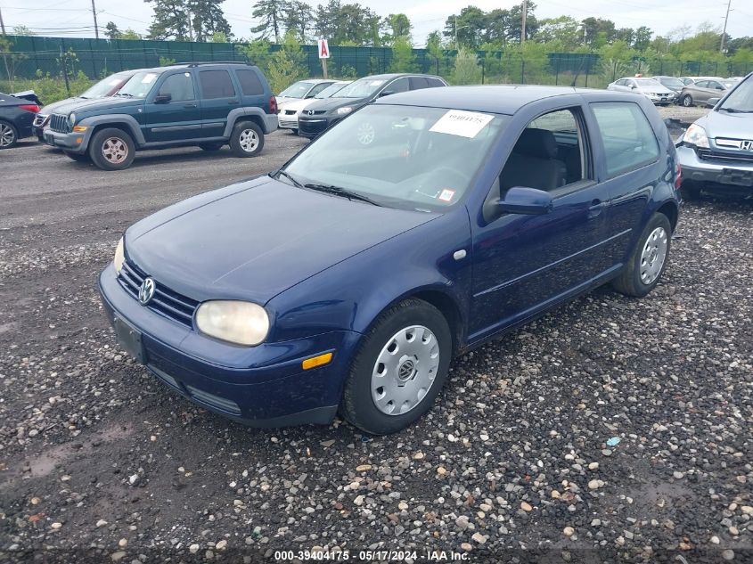 2004 Volkswagen Golf Gl VIN: 9BWBL61J844008099 Lot: 39404175