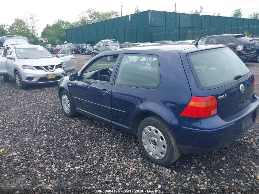 2004 Volkswagen Golf Gl VIN: 9BWBL61J844008099 Lot: 39404175