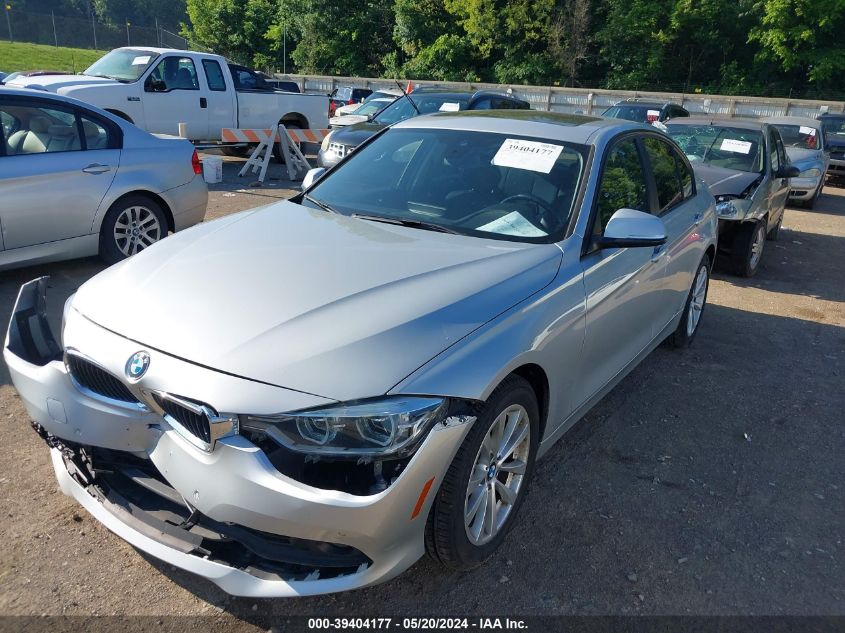 2018 BMW 320I xDrive VIN: WBA8E5G58JNU46322 Lot: 39404177