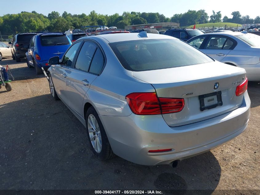 2018 BMW 320I xDrive VIN: WBA8E5G58JNU46322 Lot: 39404177