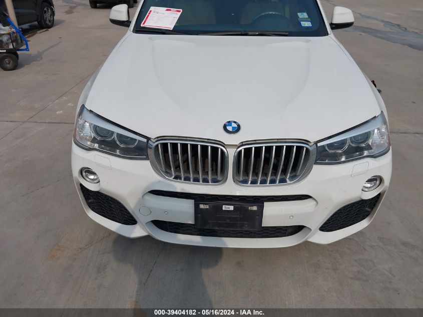 2017 BMW X3 Sdrive28I VIN: 5UXWZ7C38H0X43028 Lot: 39404182