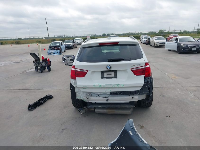 2017 BMW X3 Sdrive28I VIN: 5UXWZ7C38H0X43028 Lot: 39404182