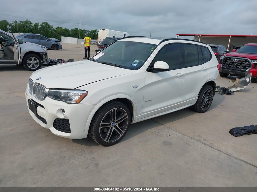 VIN 5UXWZ7C38H0X43028 2017 BMW X3 SDRIVE28I