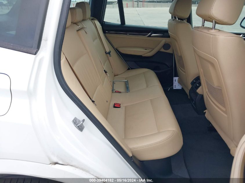 2017 BMW X3 Sdrive28I VIN: 5UXWZ7C38H0X43028 Lot: 39404182