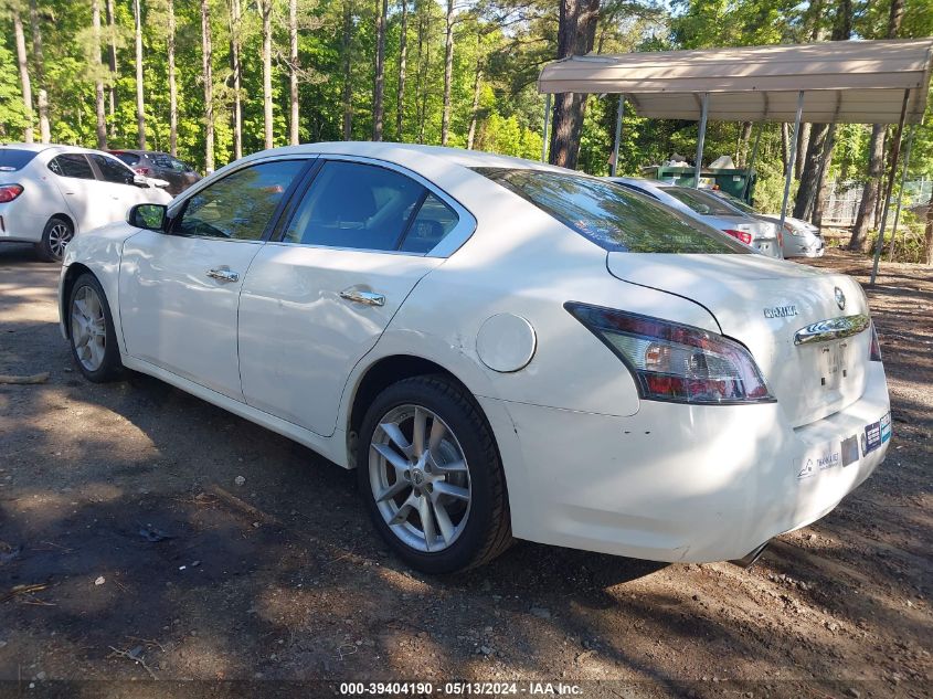 2013 Nissan Maxima 3.5 S VIN: 1N4AA5AP3DC837720 Lot: 39404190