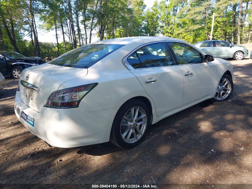 2013 Nissan Maxima 3.5 S VIN: 1N4AA5AP3DC837720 Lot: 39404190