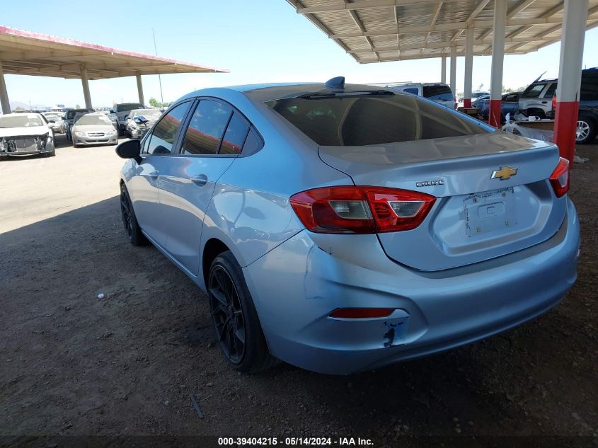 2017 Chevrolet Cruze Ls Auto VIN: 1G1BC5SM9H7127709 Lot: 39404215