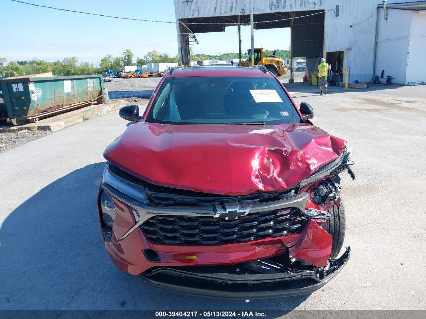 2025 Chevrolet Trax 2Rs VIN: 000378 Lot: 39404217