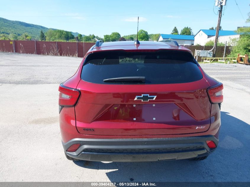 2025 Chevrolet Trax 2Rs VIN: 000378 Lot: 39404217