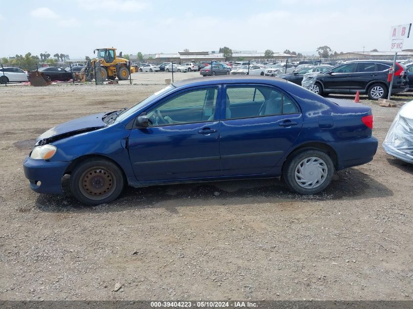 2008 Toyota Corolla Ce VIN: 1NXBR32E88Z050377 Lot: 39404223