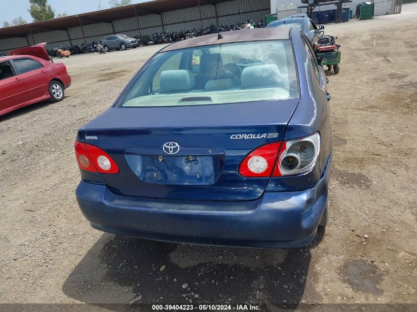 2008 Toyota Corolla Ce VIN: 1NXBR32E88Z050377 Lot: 39404223