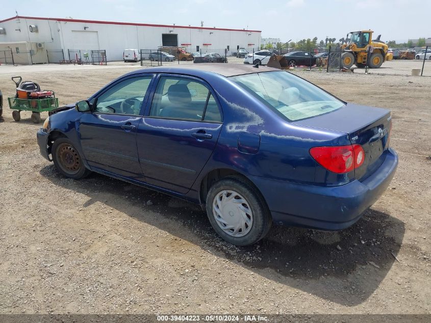 2008 Toyota Corolla Ce VIN: 1NXBR32E88Z050377 Lot: 39404223