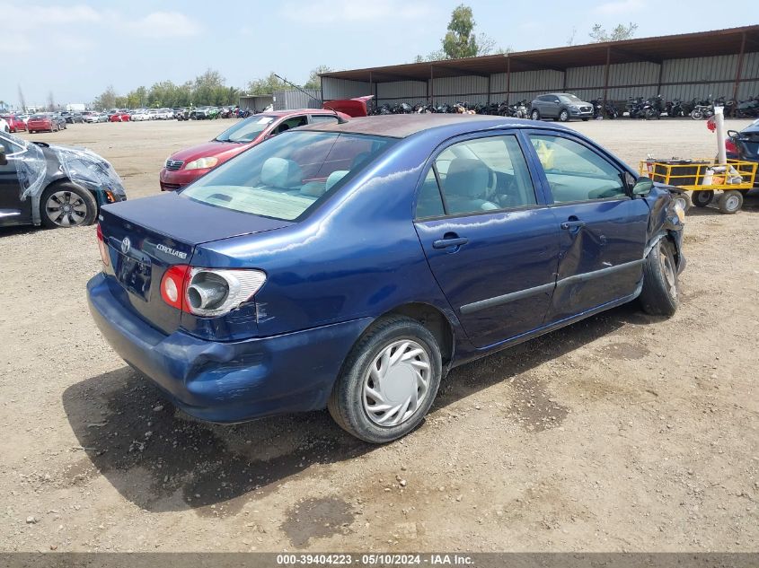 2008 Toyota Corolla Ce VIN: 1NXBR32E88Z050377 Lot: 39404223