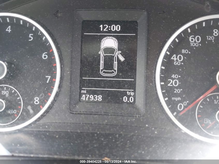 2017 Volkswagen Tiguan 2.0T/2.0T S VIN: WVGBV7AXXHK047594 Lot: 39404225