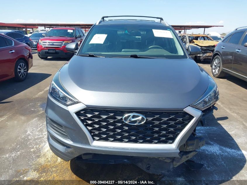 2021 Hyundai Tucson Sel VIN: KM8J33AL2MU335504 Lot: 39404227