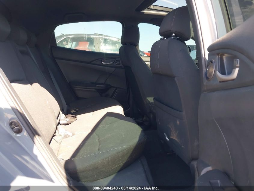 2018 Honda Civic Ex VIN: SHHFK7H50JU233858 Lot: 39404240