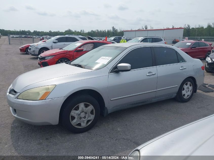 2005 Honda Accord 2.4 Lx VIN: 1HGCM56415L002534 Lot: 39404241